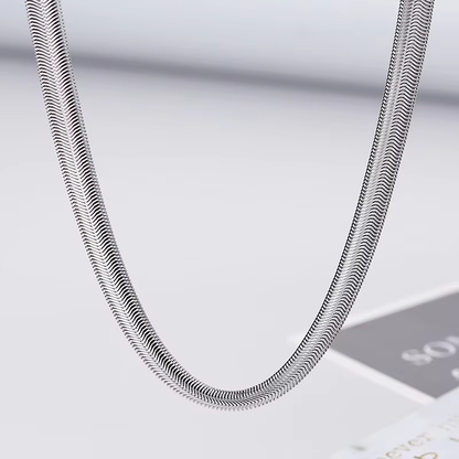 SNAKE CHAIN - SILVER & GOLDEN