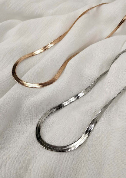 SNAKE CHAIN - SILVER & GOLDEN