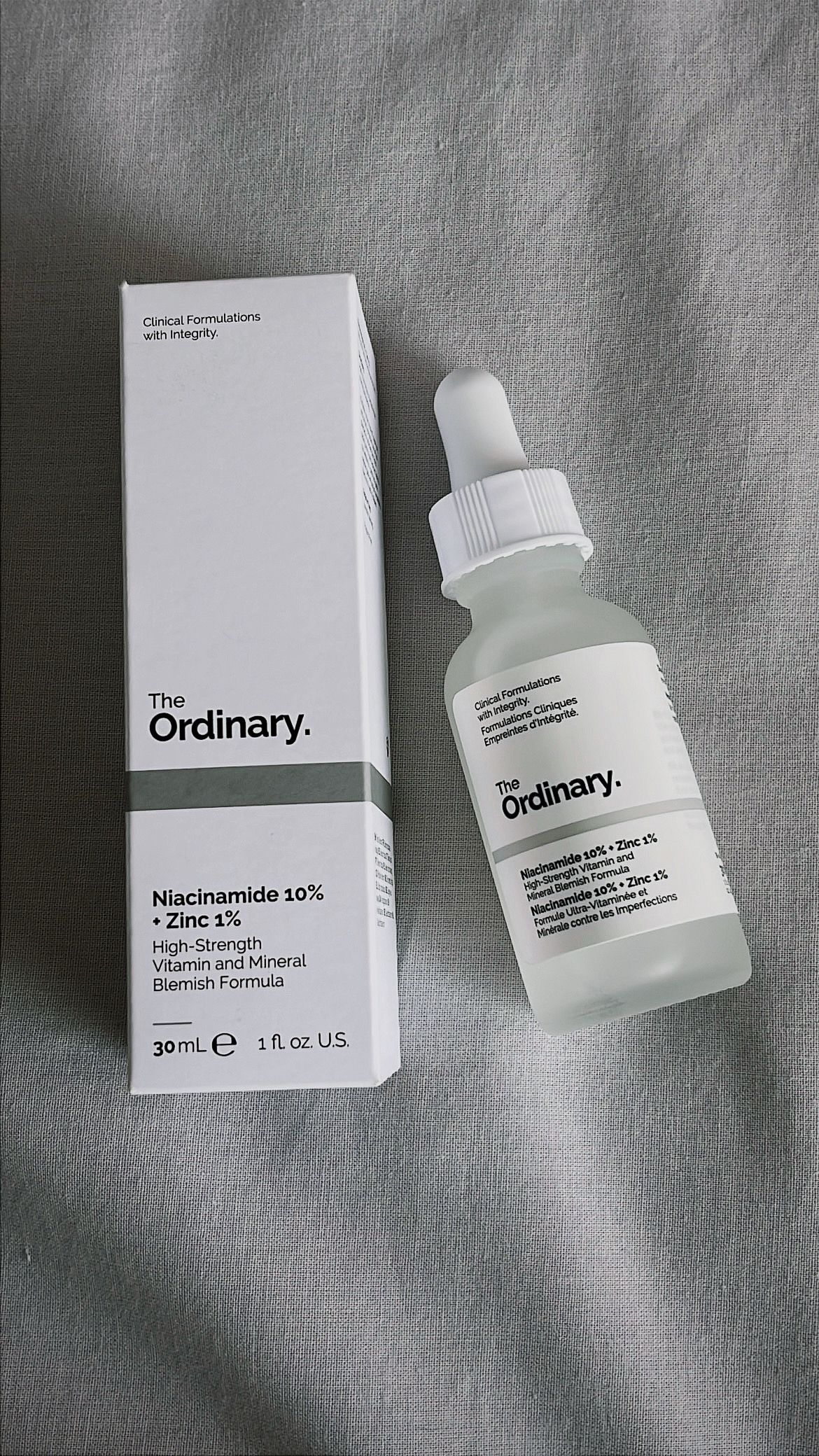 The Ordinary Niacinamide 10% + Zinc 1%