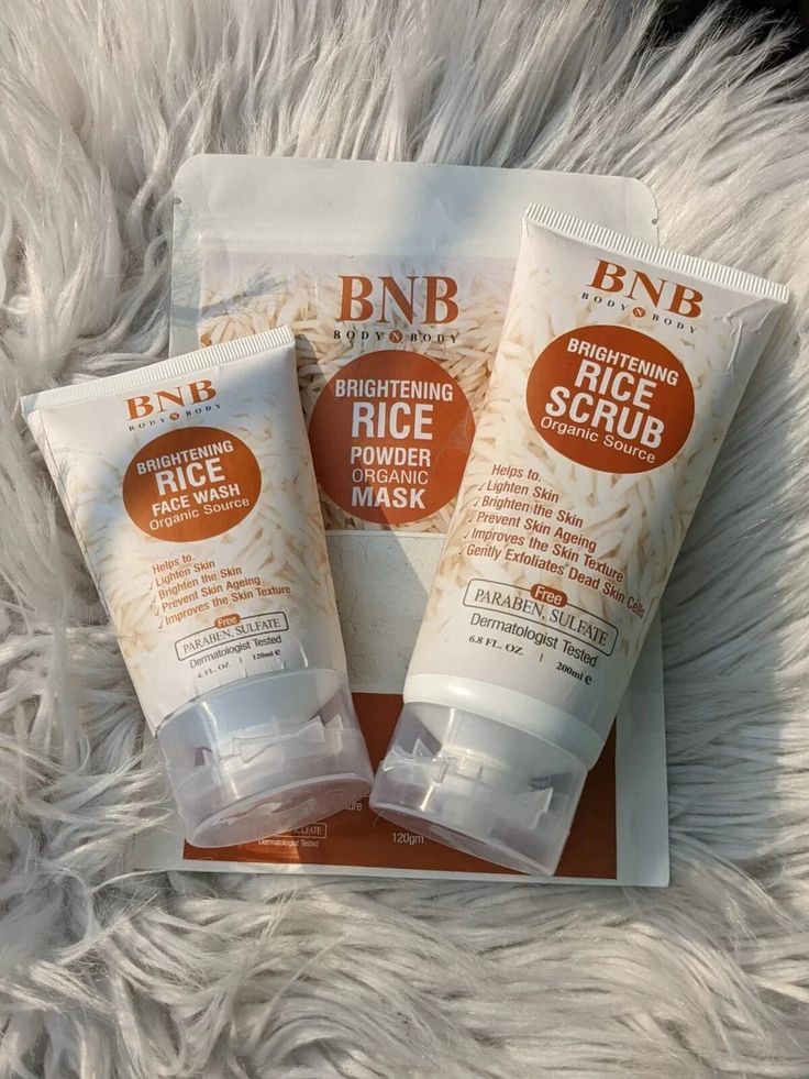 Whitening Rice Organic Glow Kit