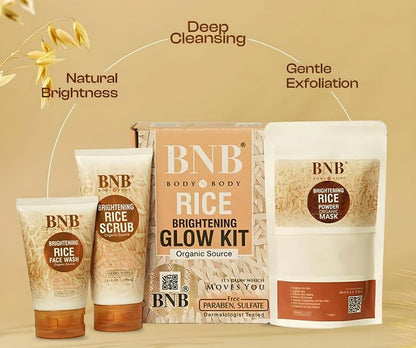 Whitening Rice Organic Glow Kit